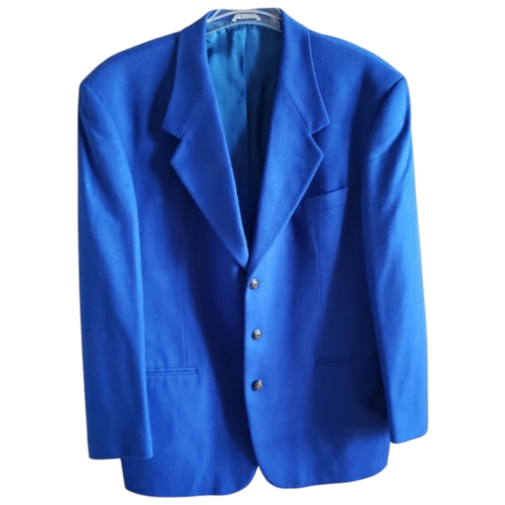 Men's Blue Blazer by Zanetti
